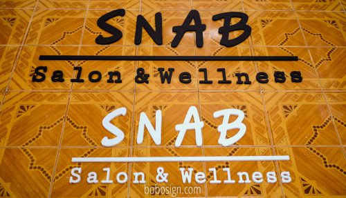 อักษรร้าน SNAB
